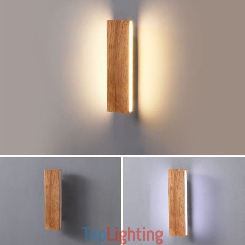 Modern Wall Wood Sconce Entrance Aisle Lights Nordic Bedside Wall Light