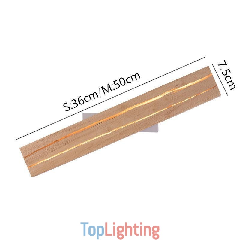 Modern Wood Wall Lamp Entrance Aisle Lights Nordic Bedside Wall Light