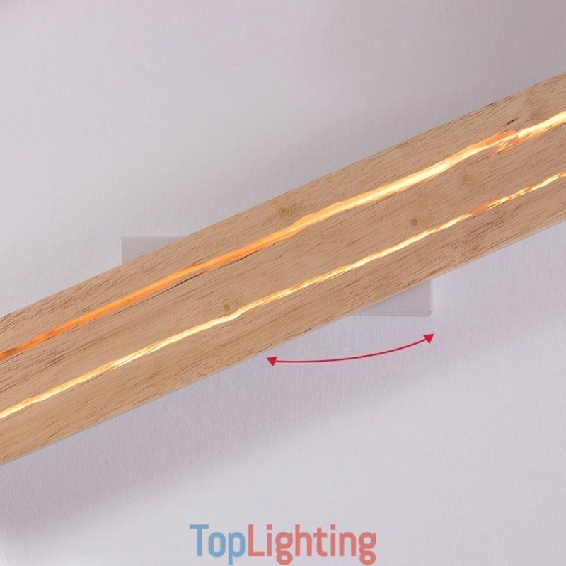 Modern Wood Wall Lamp Entrance Aisle Lights Nordic Bedside Wall Light