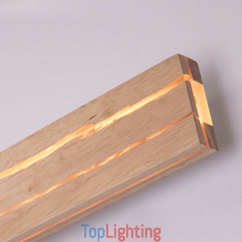 Modern Wood Wall Lamp Entrance Aisle Lights Nordic Bedside Wall Light