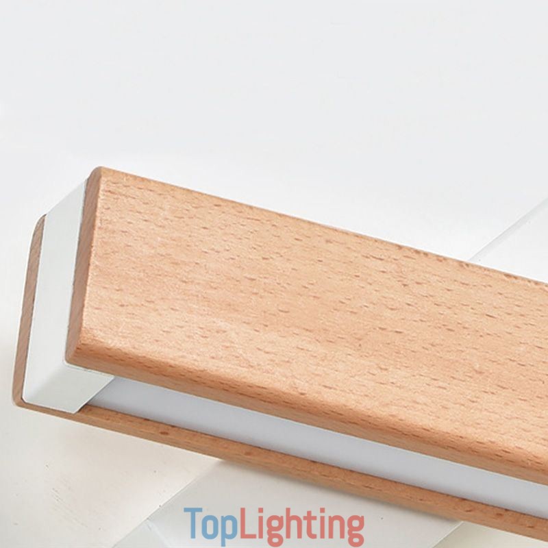Europe Solid Wood Wall Lamp Bedside Wall Lighting Modern Simplicity Lamps