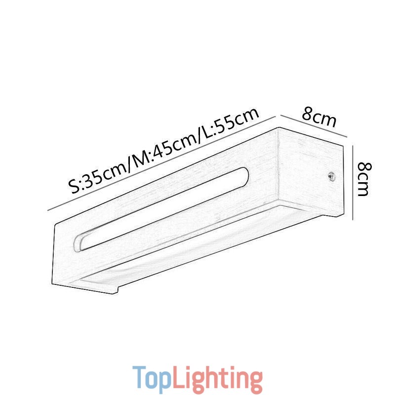 Modern Wall Wood Lamp Entrance Aisle Lights Nordic Bedside Wall Light