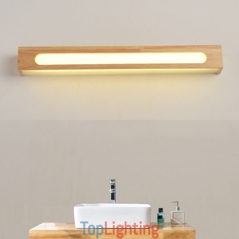 Modern Wall Wood Lamp Entrance Aisle Lights Nordic Bedside Wall Light