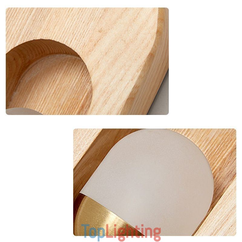 Japanese Decoration Wall Light Wood Wall Lamp Entrance Aisle