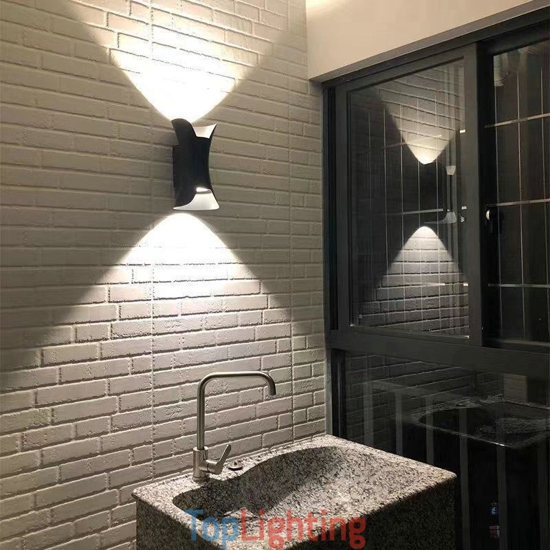 Modern Wall Lamp Waterproof Wall Light Courtyard Balcony Corridor