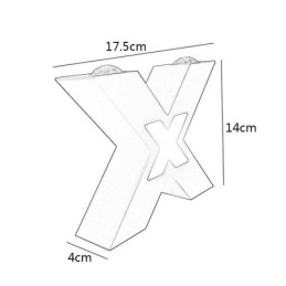 Art Deco Wall Light Up Down Indoor Lighting Aluminum Wall Sconce