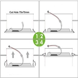 Modern Contemporary Painting Metal Flush Mount