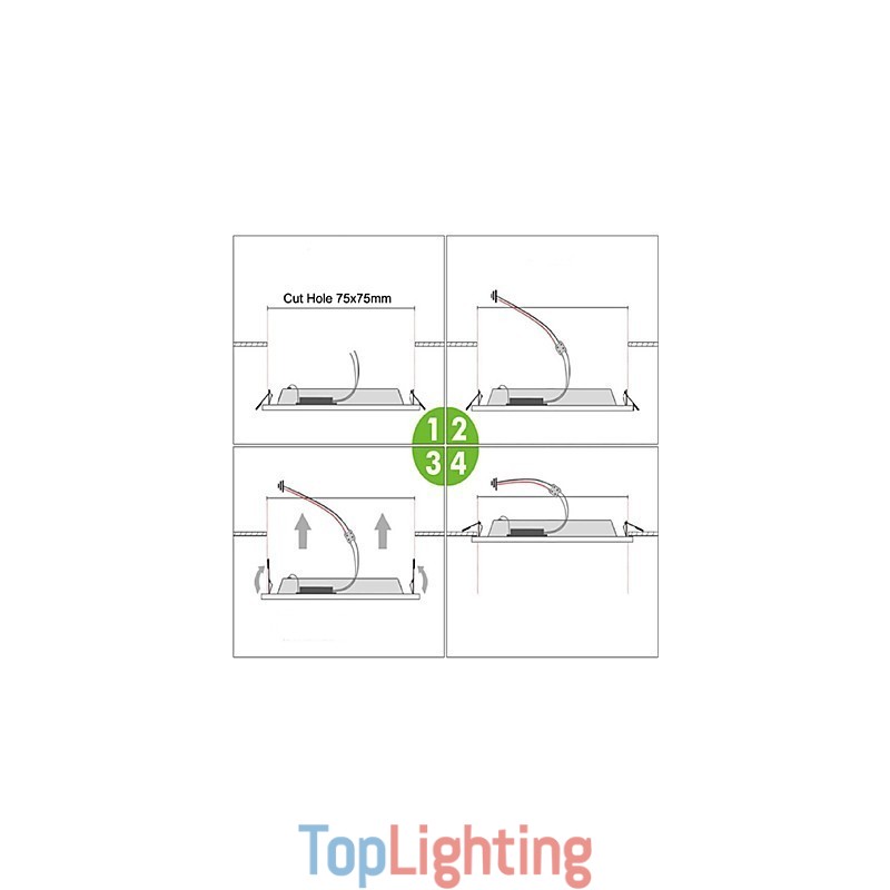 Modern Contemporary Painting Metal Flush Mount