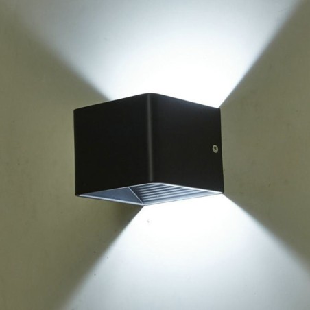 Wall Lamp Aluminum Balcony Surface Mounted Cube Porch Light Wall Lamp Aluminum Balcony Surface Mounted Cube Porch Light