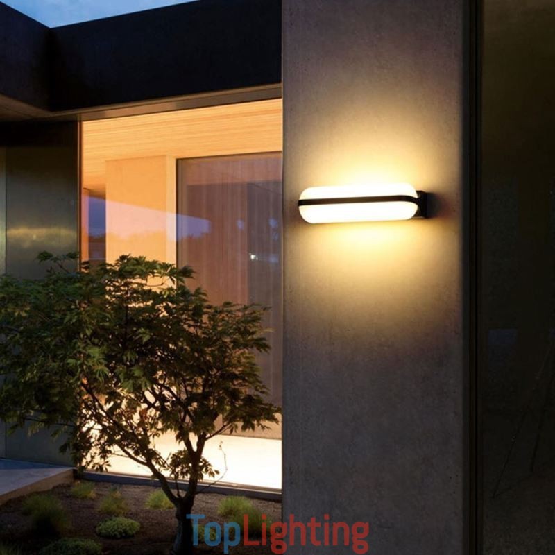 Wall Lamp Aluminum Waterproof Wall Light Stair Bathroom Corridor
