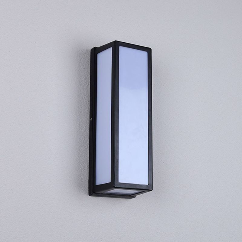 Rectangular Wall Light Modern Waterproof Villa Porch Wall Lamp