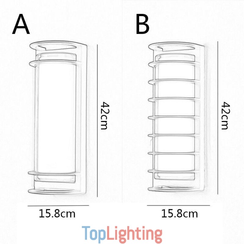 Wall Lamp Waterproof Wall Light Corridor Aisle Courtyard