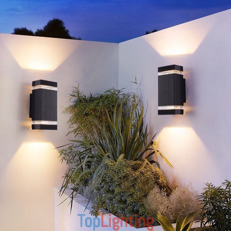Simple Aluminum Wall Lights Waterproof Wall Lamp Courtyard Porch