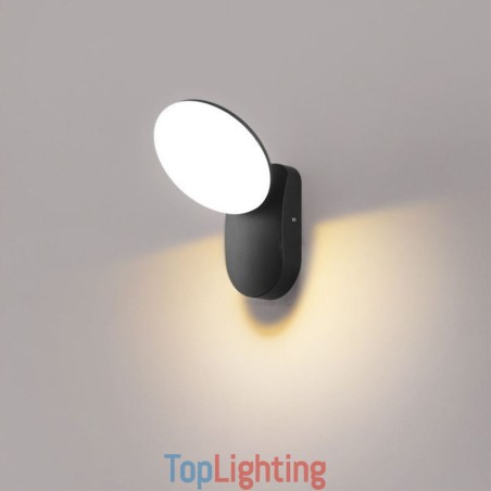 Modern Minimalist Aluminum Lamp Garden Waterproof Crescent Wall Light Modern Minimalist Aluminum Lamp Garden Waterproof Crescent Wall Light