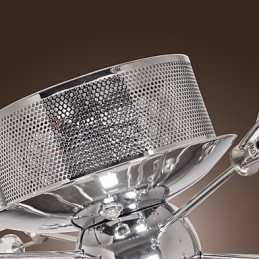 Modern Contemporary Crystal Chrome Metal Flush Mount