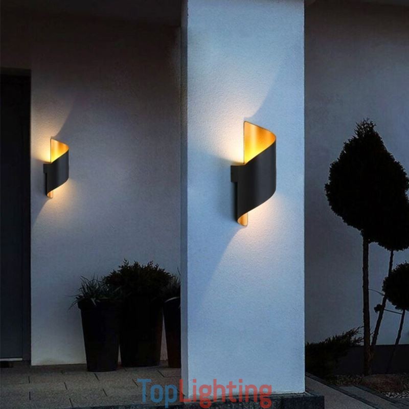 Aluminum Wall Lights Waterproof Wall Lamp Courtyard Porch