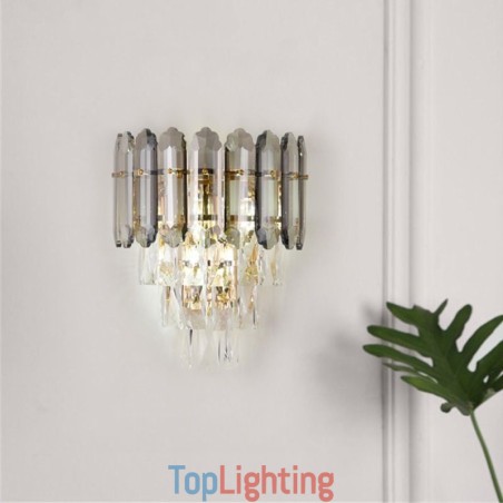 Crystal Wall Light Wall Sconce Modern K9 Crystal Wall Lamp Crystal Wall Light Wall Sconce Modern K9 Crystal Wall Lamp
