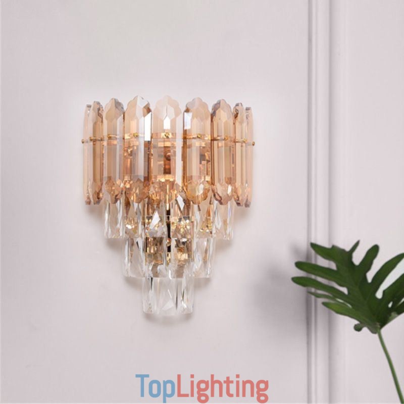 Crystal Wall Light Wall Sconce Modern K9 Crystal Wall Lamp