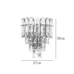 Crystal Wall Light Wall Sconce Modern K9 Crystal Wall Lamp