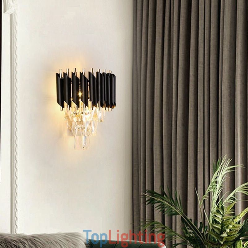 Modern Wall Sconce Lamps Creativity Crystal Wall Lamp