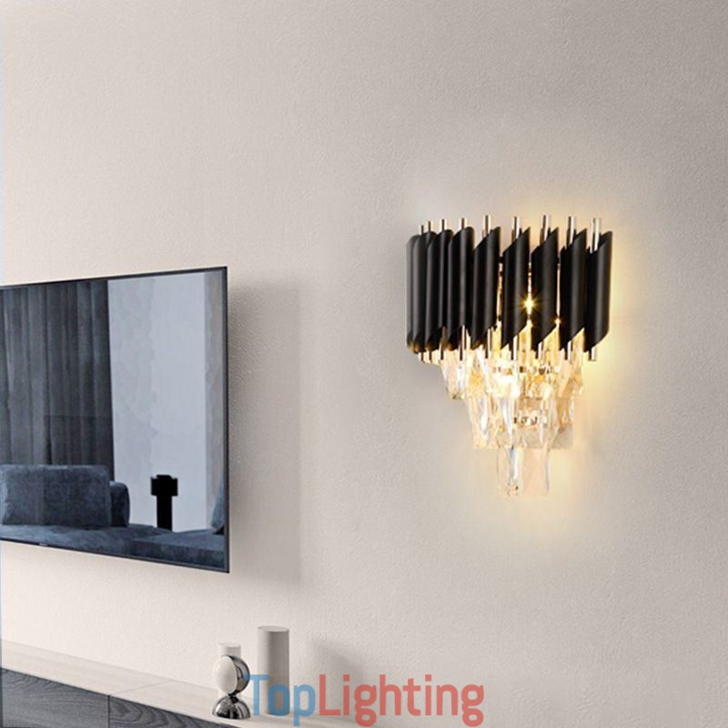 Modern Wall Sconce Lamps Creativity Crystal Wall Lamp