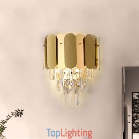 Modern Crystal Wall Sconce Wall Lamp Fixtures Bedside Modern Crystal Wall Sconce Wall Lamp Fixtures Bedside