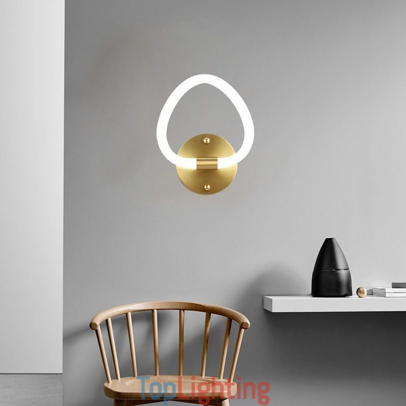 Modern Heart Shaped Indoor Wall Lights Sconce