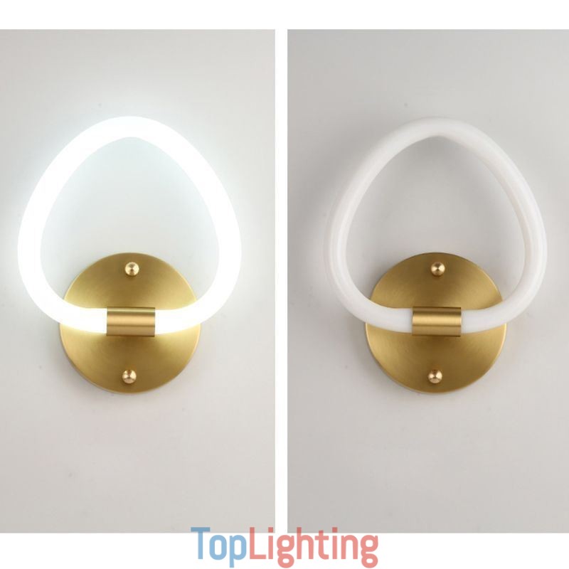 Modern Heart Shaped Indoor Wall Lights Sconce