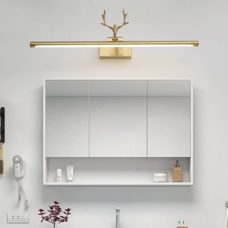 Nordic Brass Wall Lamp Mirror Front Light Nordic Brass Wall Lamp Mirror Front Light