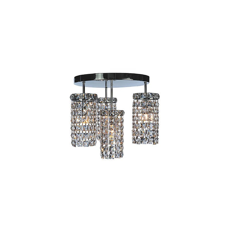 Contemporary Crystal Drop Flush Mount Lights with 4 Lights