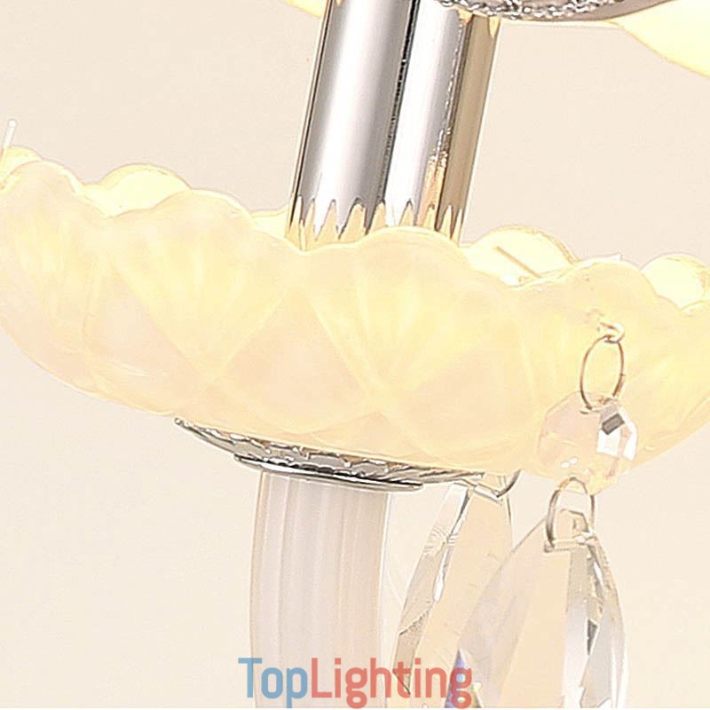 Classic European Style Crystal Sconce Elegant Wall Light
