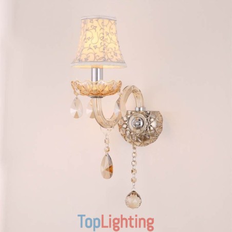 Elegant Crystal Sconce European Style Wall Light Aisle Elegant Crystal Sconce European Style Wall Light Aisle