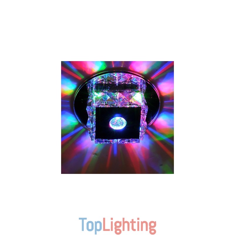 Crystal Mini Style Glass Flush Mount Kids