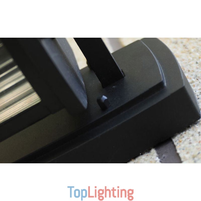 Modern Simple Outdoor Light Waterproof Square Column Wall Light Courtyard Corridor