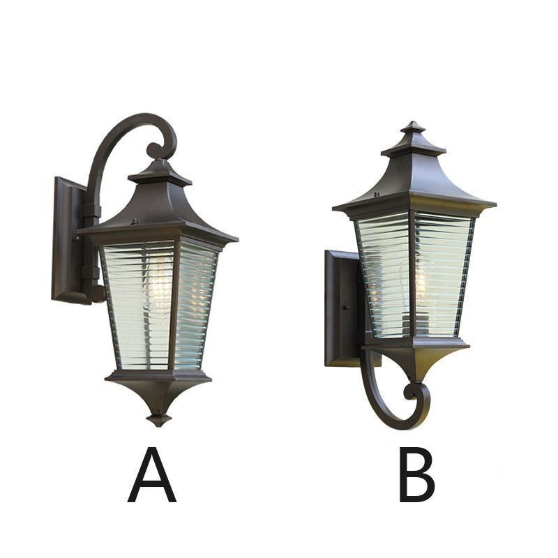 Modern Outdoor Light Waterproof Gazebo Wall Light Courtyard Corridor Garden Balcony