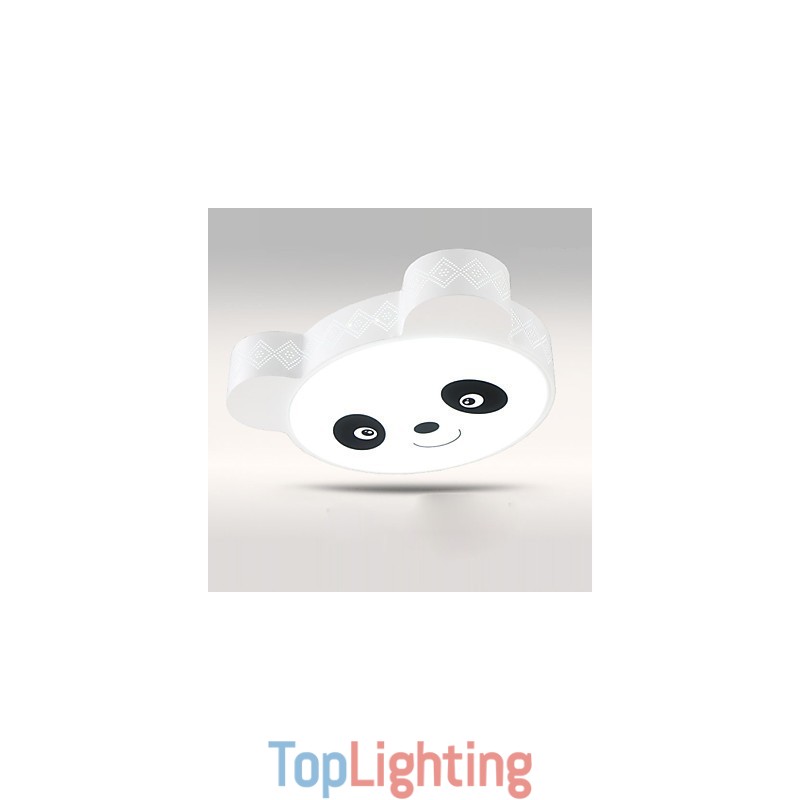 Remote Control Flush Mount Ceiling Light Modern White+Warm White Light With Remote