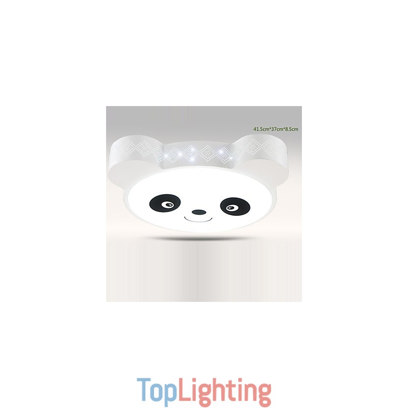 Remote Control Flush Mount Ceiling Light Modern White+Warm White Light With Remote