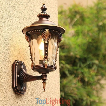 European Retro Outdoor Wall Sconce Waterproof Carved Wall Light Garden Balcony Courtyard European Retro Outdoor Wall Sconce Waterproof Carved Wall Light Garden Balcony Courtyard