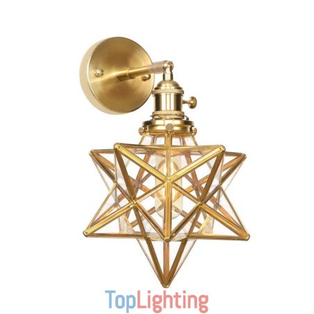 Modern Wall Light with Glass Shade Modern Wall Light with Glass Shade