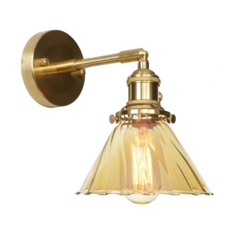 Modern Wall Light with Glass Shade Modern Wall Light with Glass Shade