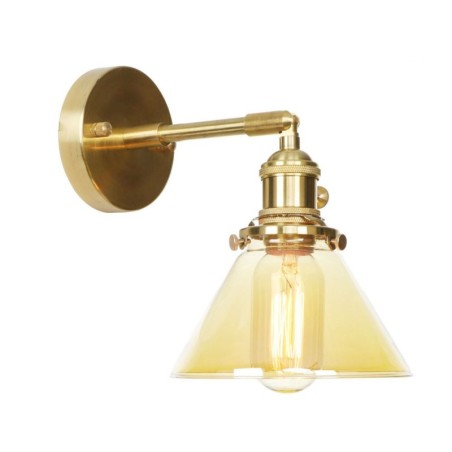 Modern Wall Light with Glass Shade Modern Wall Light with Glass Shade