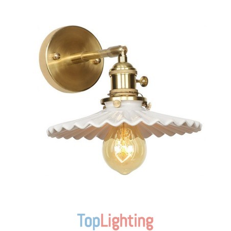Modern Wall Light with Ceramics Shade Modern Wall Light with Ceramics Shade
