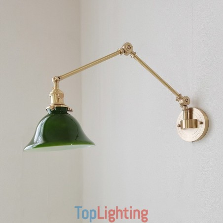 Modern Wall Light with Glass Shade Modern Wall Light with Glass Shade
