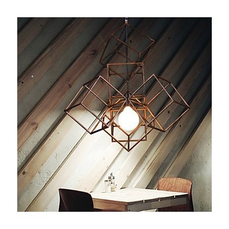 Pendant 1 Light Vintage Minimalist Iron Painting Chandelier Pendant 1 Light Vintage Minimalist Iron Painting Chandelier