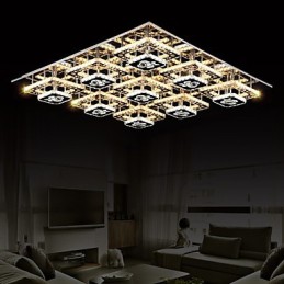 Flush Mounted Crystal Modern Contemporary Living Bed Kids