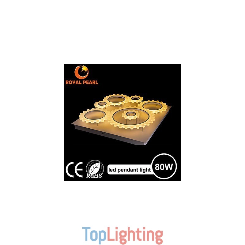 Cool White Epistar Chips 80W Pendant Light