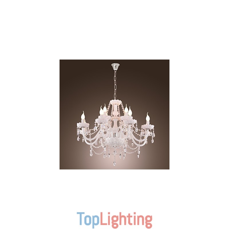 Modern Contemporary Electroplated Chandelier