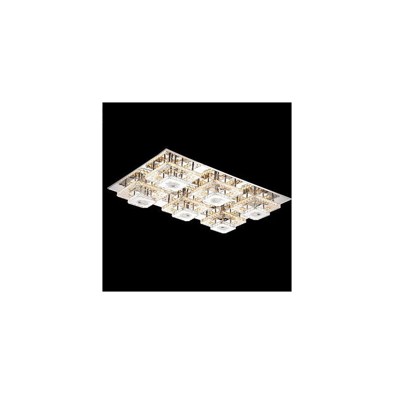 Flush Mounted Crystal Modern Contemporary Living Bed Kids