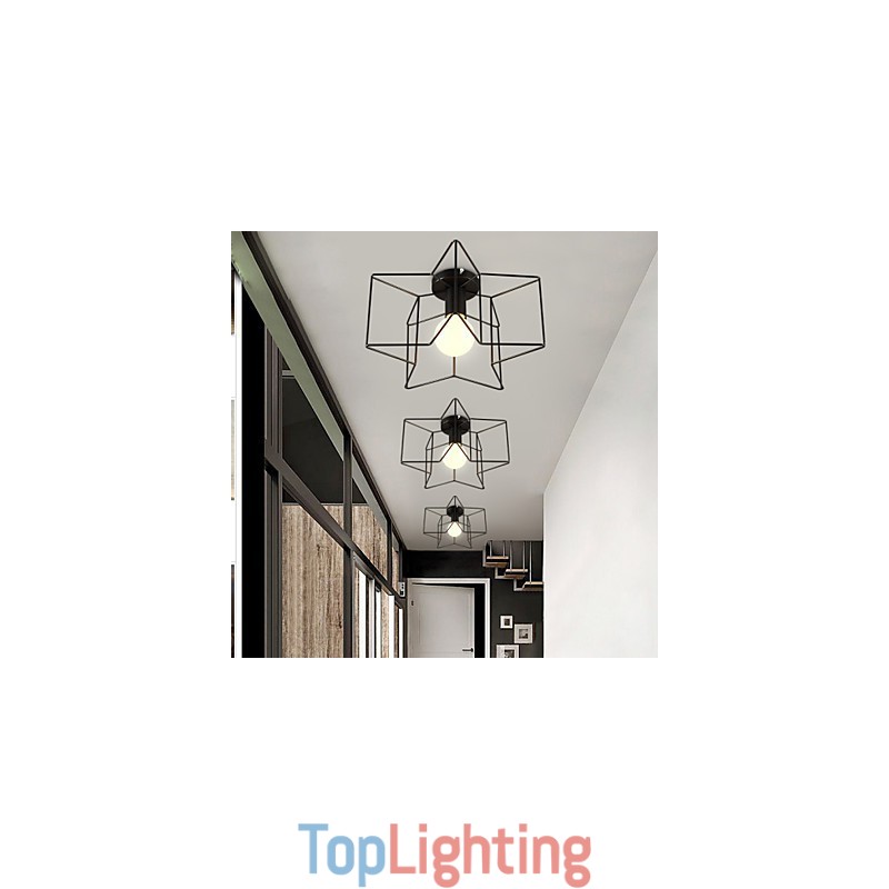 Pentagram Modern Creative Porch Lights To Absorb Dome Light Light