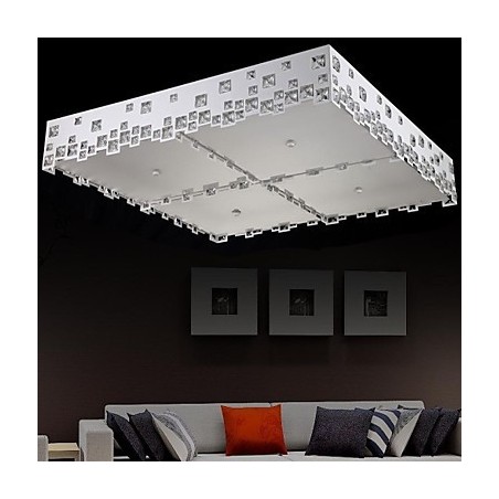 Crystal Flush Mount Modern Contemporary Metal Crystal Flush Mount Modern Contemporary Metal